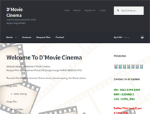 Tablet Screenshot of dmovie-cinema.com
